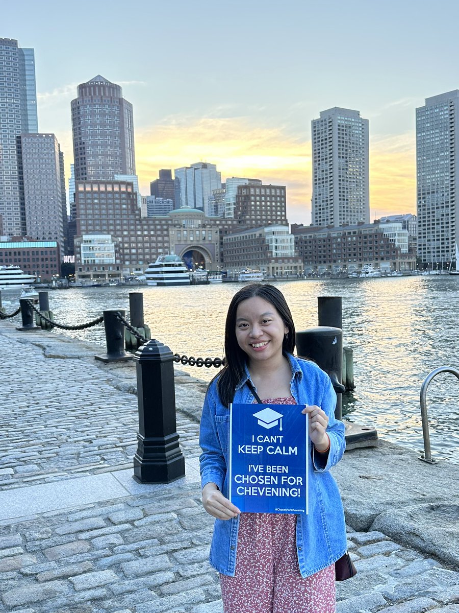 senesathith's tweet photo. Friday was my last day at @BostonChildrens and I am excited to share that I have been #ChosenforChevening to pursue an MSc in Evidence-Based Social Intervention and Policy Evaluation at @DSPI_Oxford @UniofOxford this October! Looking forward to starting my next chapter in the UK! https://t.co/dWtiCBMvKx