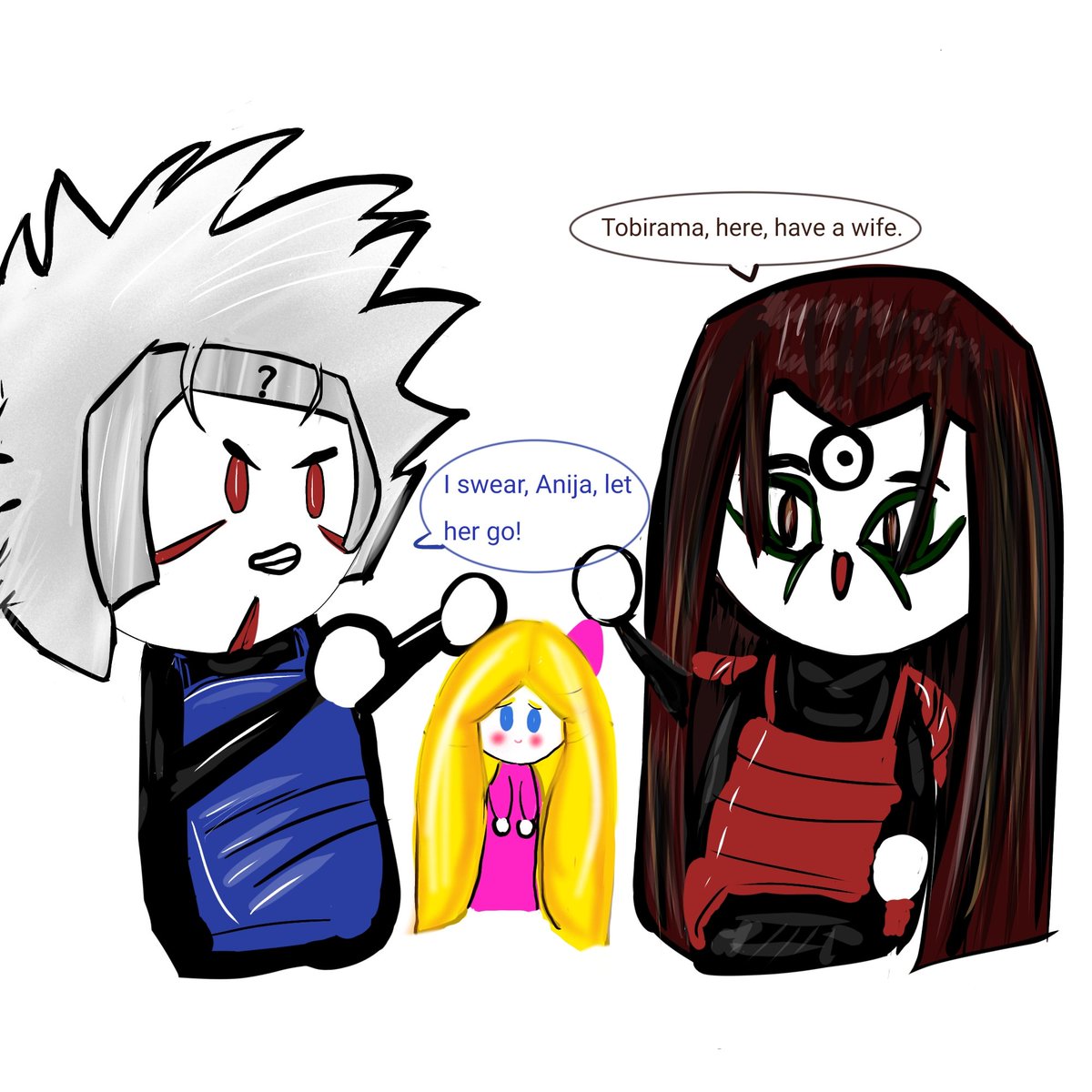 SilverTobirama's tweet photo. ☆Minamiscule Series☆
 ♡Bonus♡

#Tobirama #Hashirama #Minami #TobiNami #Naruto https://t.co/mgY25xCfXI