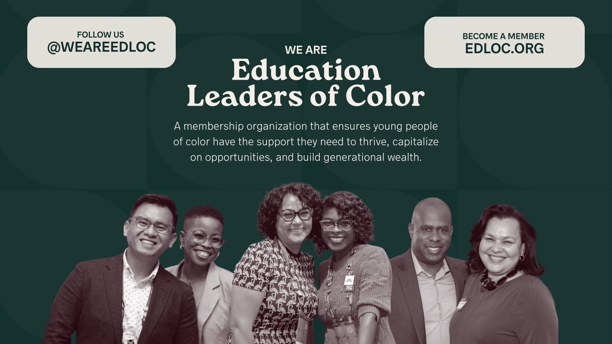 WeAreEdLoC's tweet image. Congratulations to Dr. Laura McGowan-Robinson &amp;amp; the Diverse Education Leaders Pipeline Initiative Coalition for securing $10M in funding to train and retain diverse TK-12 education leaders. #education #WeAreEdloc