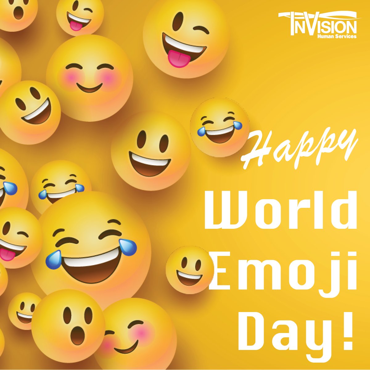 InVisionHS's tweet image. Happy #WorldEmojiDay! 

Reply using only emojis to describe the type of day you're having or how you're feeling! #Emoji #EmojiDay #EmojiChallenge #Emojis #Emoticons #SmileyFaces #Smilies #Smileys @WorldEmojiDay