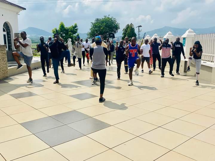 Project774_TAC's tweet photo. Sights from last weekend's Aerobic classes for adults.
#sports #aerobics #sohk https://t.co/TwPezyOqRK