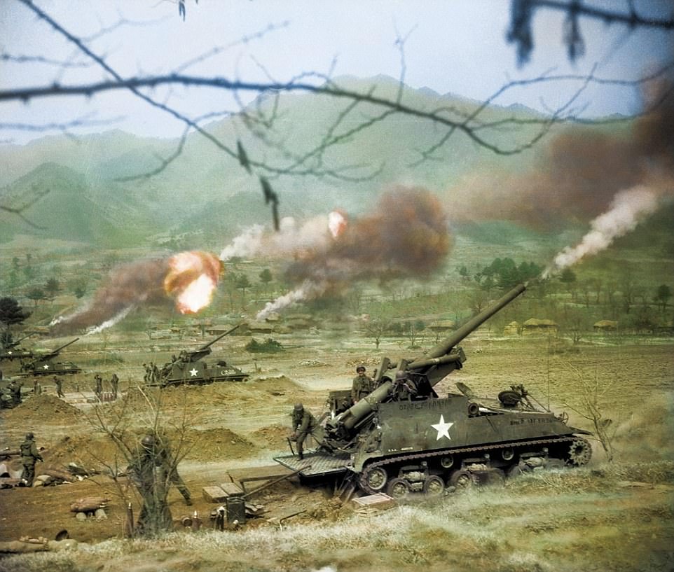 Korean War (50 to 53) - Random photos in color of the war!  #koreanwar #koreanwarveteran #korea #rok #1950s #coldwar