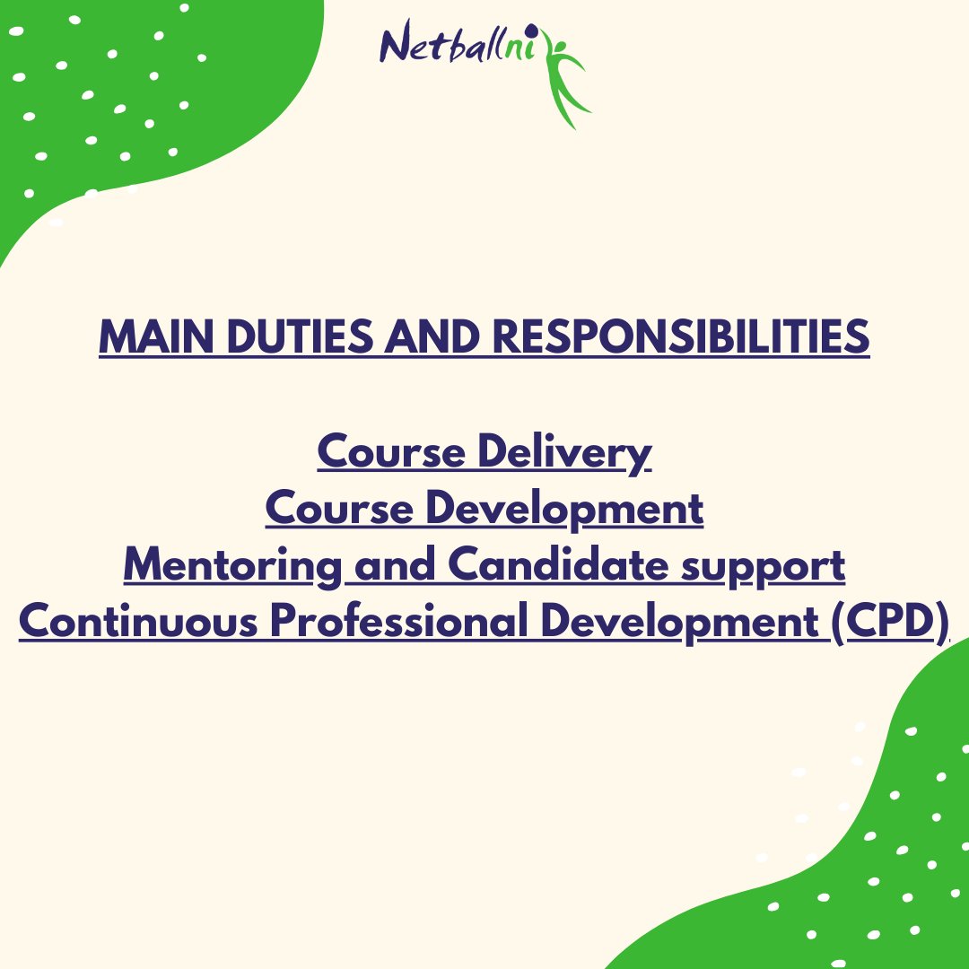 netballni's tweet photo. 💚NNI TUTOR RECRUITMENT💚

Are you interested in the following?

🤓Course Delivery
📈Course Development
👩‍🏫Mentoring and Candidate support
👩‍💼Continuous Professional Development (CPD)

Then check out our NNI Tutor Recruitment INFO 👉 https://t.co/3Y3uZQASMO https://t.co/ZZeWXomACs