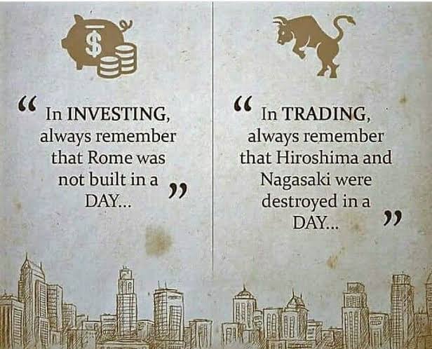 Trading and Investing.