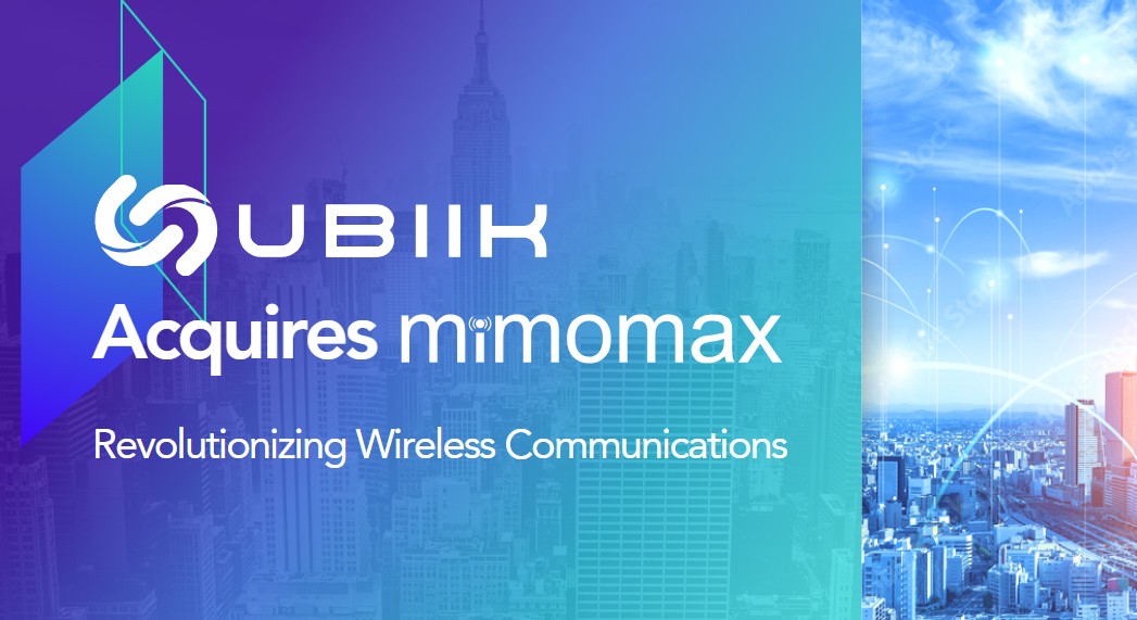 MimomaxWireless's tweet photo. We’re excited to be embarking on a new chapter following the acquisition of Mimomax by @Ubiik_Inc , an emerging leader in Advanced Metering Infrastructure (AMI) and private LTE solutions.  Read the full press release here: https://t.co/0757esp4GV

#privateLTE #AMI https://t.co/m8jaGAeVFM