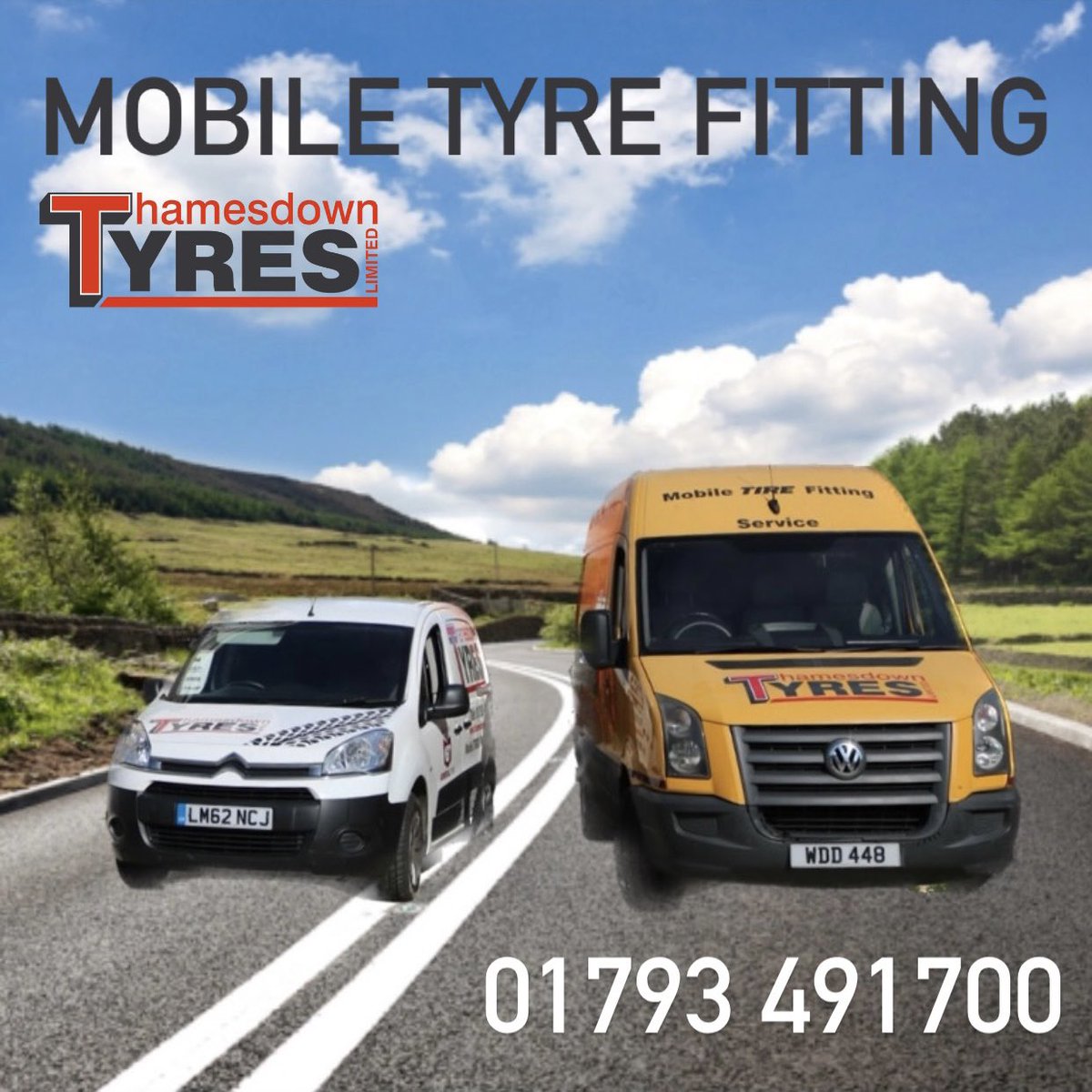 ThamesdownT's tweet photo. Roadside assistance. Call us on 01793 491700 and we'll come to where you are.
#swindon #swindonbusiness #tyres #tyrefitting #tyrecompanies #tyreshop #tyrecheck #tyresafety #tyrerecycling #swindontyres #sameday #mobilefitting #swindonservices #wiltshire #swindoncars #Southwest https://t.co/1cNRSuZmbX