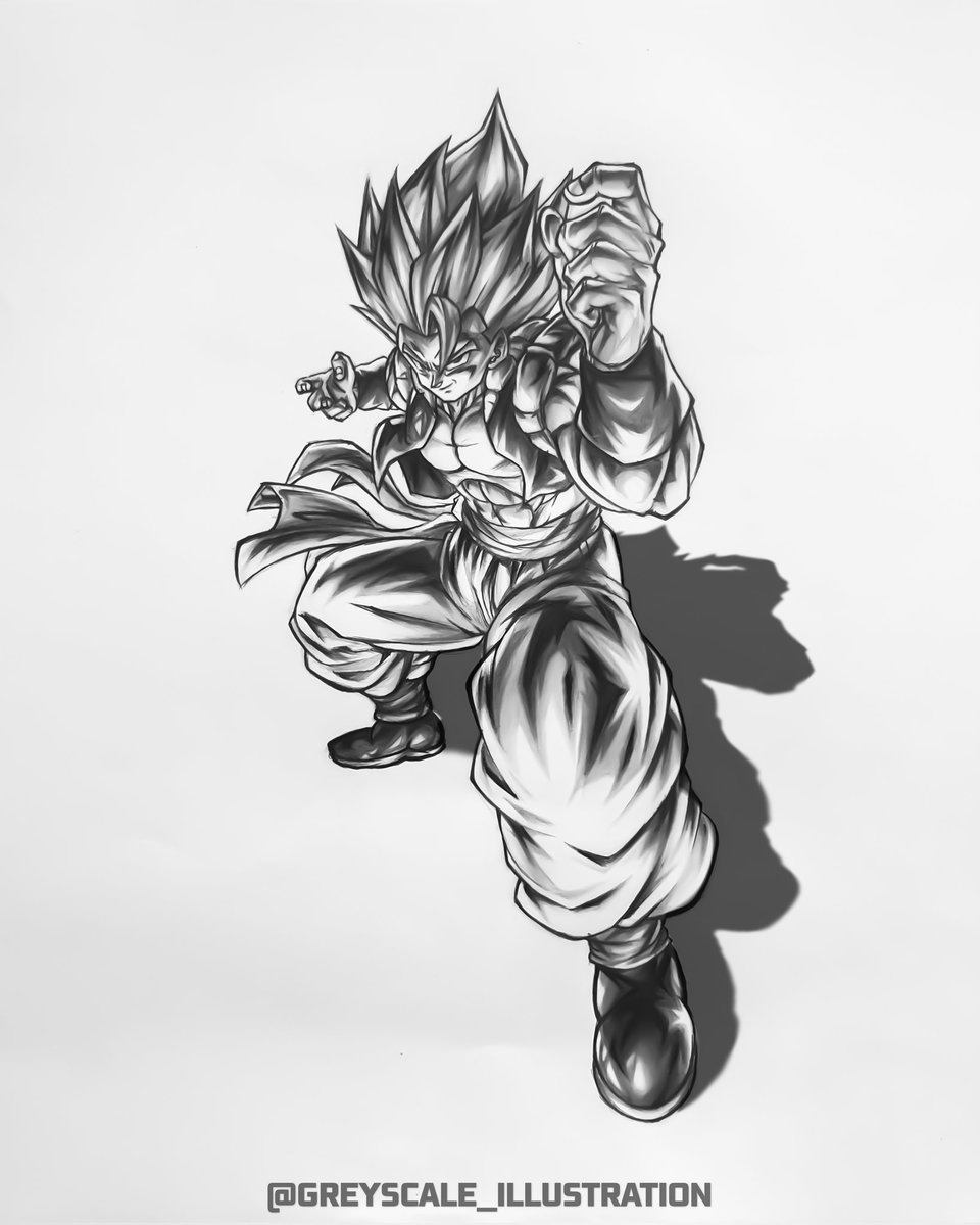 grey_illust's tweet photo. Fusion warrior Gogeta
Pencil sketch ✍🏻
#gogeta #DragonBallSuper #AnimeArt #illustration https://t.co/nFSGztuGvl