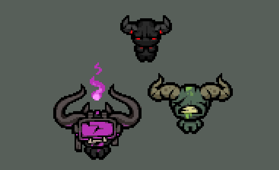 Some Brimstone synergies

If you have any synergy idea, leave it in the comments :D

#pixelart #thebindingofisaac