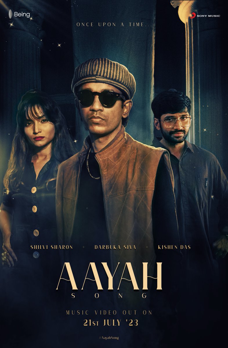 Get ready to groove with Aayah and vadai! My new starry single out on 21st July. #AayahSong featuring Kishen Das and Shilvi Sharon.

A Darbuka Siva Fable

<a href="/kishendas/">Kishen Das</a>  <a href="/SharonShilvi/">Shilvi Sharon</a>  
<a href="/SonyMusicSouth/">Sony Music South India</a> 

#AayahSong #AayahSuttaVada #NeoFable
