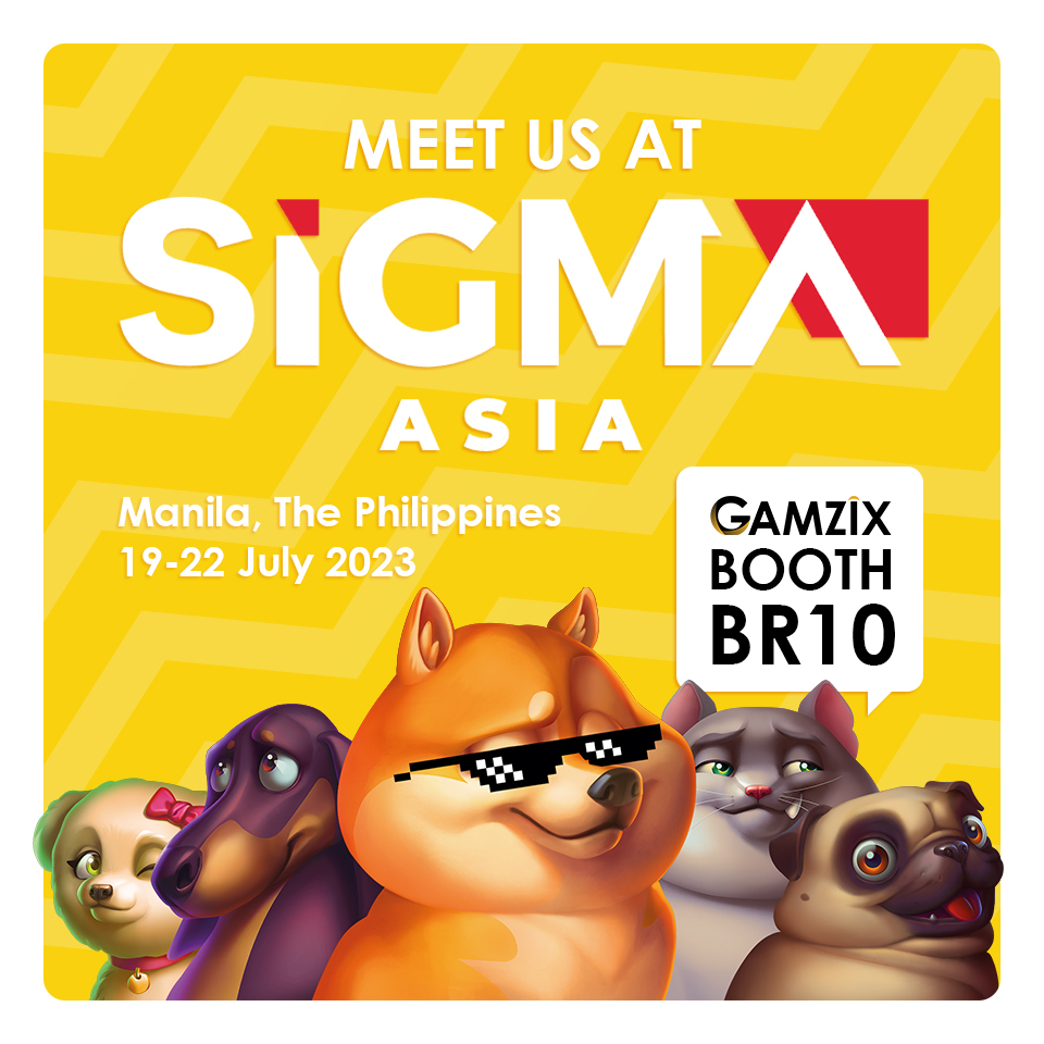 What an amazing summer we have!
The new SiGMA World exhibition is calling to expand new professional horizons and meet the main industry players. 
We are inviting you to join Gamzix on this trip too, Booth BR10!

•19–22 July 2023 
•Manila, The Philippines🇵🇭