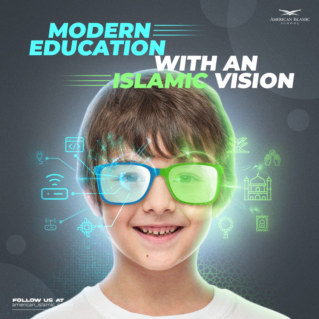 AIS_Canada's tweet photo. 🌎In today's rapidly evolving world, it is crucial for our children to not only excel academically but also be grounded in their #Islamic_Identity. 🕌

At #AmericanIslamicSchool, we have crafted a unique educational experience that harmoniously integrates #modern_subjects with the timeless wisdom and teachings of Islam. 🔭🧬📿

We embrace modern #technology 👨‍💻as a tool to enhance learning, empowering students to navigate the digital landscape while upholding #Islamic_ethics. ✨
At #AIS we believe that a modern education rooted in Islamic teachings provides a solid foundation for our students to excel academically, spiritually, and morally. 🎓📚🕌

We strive to prepare #MuslimChildren to be confident, compassionate, and ethically responsible individuals who can navigate the complexities of the modern world without compromising their #IslamicValues. 
Learn more about AIS through this link: https://t.co/f90flEYtCV

#AIS #ModernEducation #OnlineLearning #Muslim_Identity #TarbiyaCoaching #AISCanada