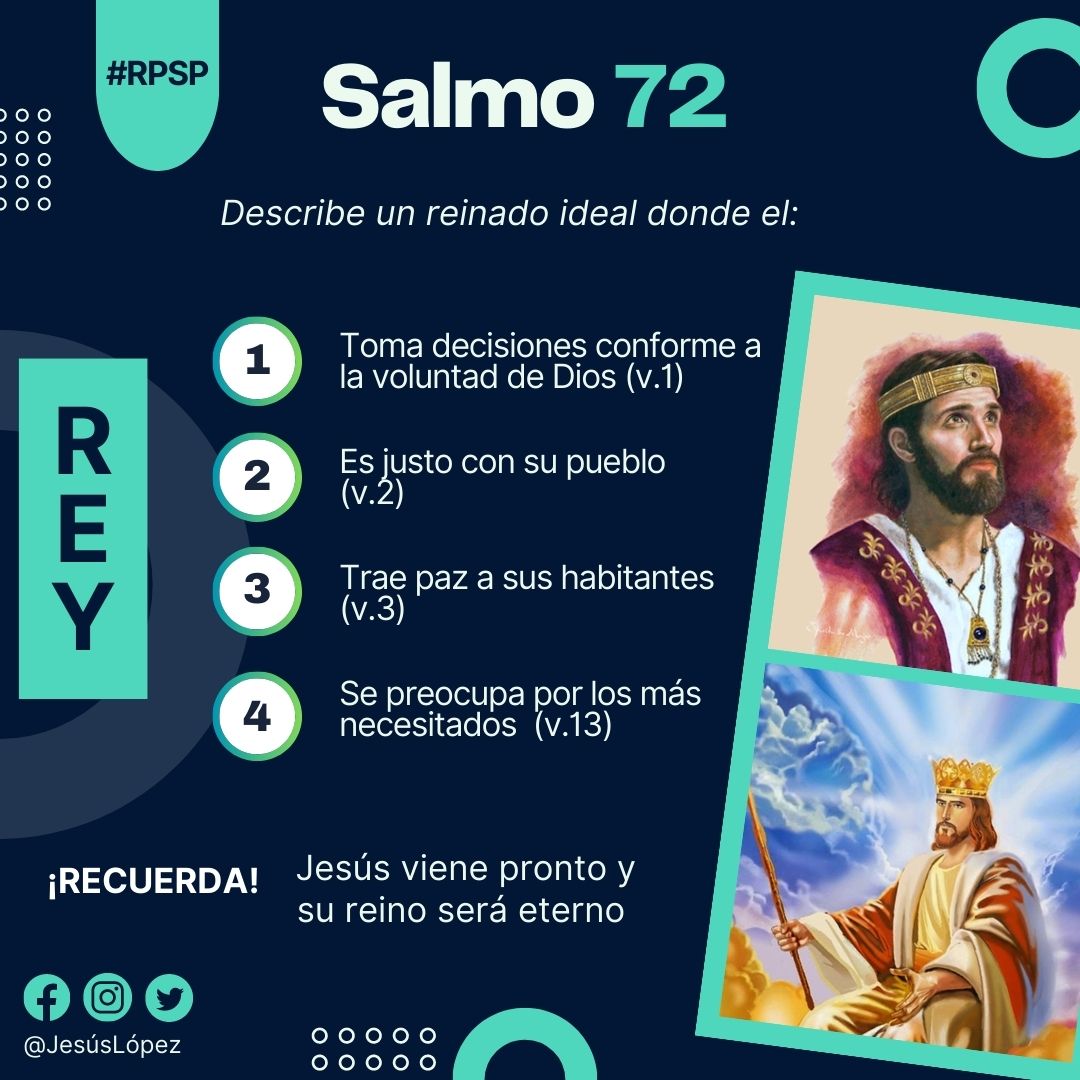 SALMO 72 #RPSP #PrimeroDios 🙏🏻