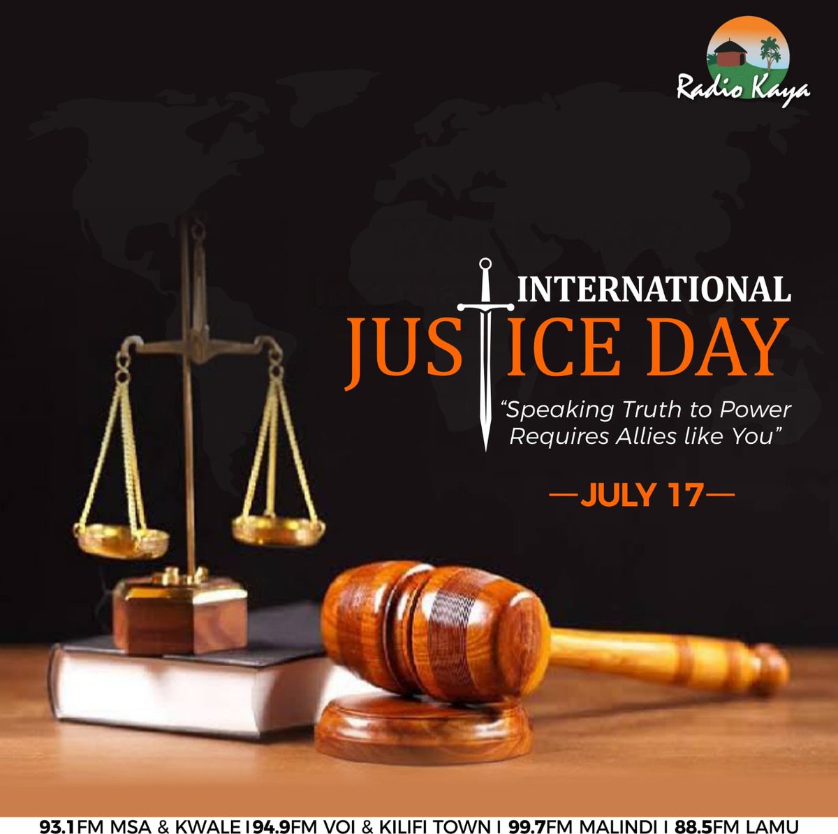 #InternationalJusticeDay 
#speakingtruthtopower
#requiresallieslikeyou