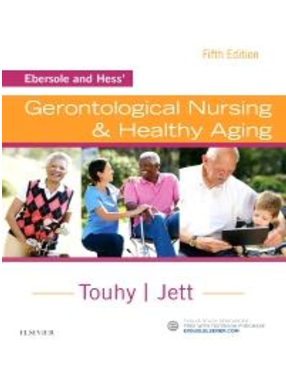 Touhy & Jett: Ebersole and Hess’ Gerontological Nursing & Healthy Aging, 5th Edition TEST BANK
#testbanks #gerontologicalnursing #healthyaging #hackedexams
hackedexams.com/item/7851/touh…