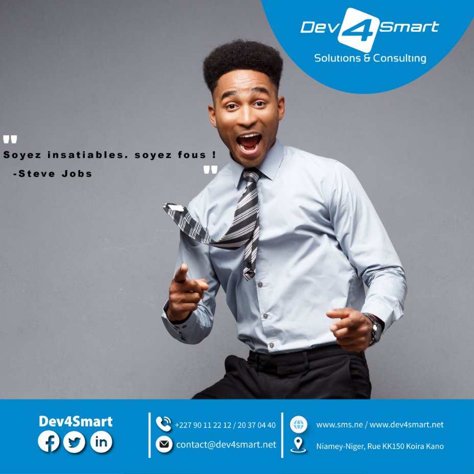 dev4smart's tweet photo. Excellent début de semaine à toutes et à tous.
🔗 : https://t.co/gqfWjYlXMG
#LogicielsSurMesure #SawkiSMS #SmartPay #DesignWebMobile https://t.co/76D8ckfdud