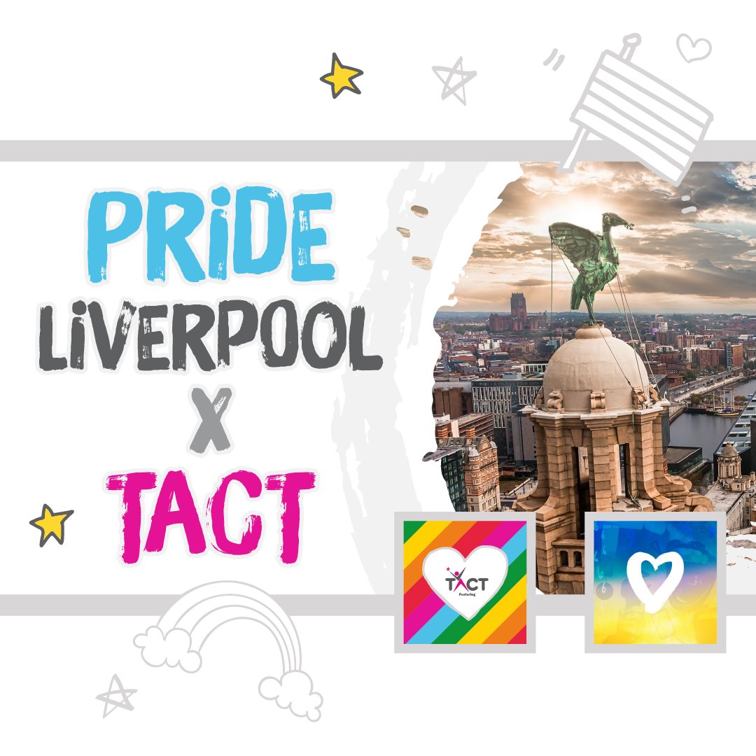 TACTFostering's tweet photo. We can’t wait to attend @Pride in Liverpool on Saturday 29th July! If you’re in the North West, we’ll be down on Mann Island and would love to talk to you about fostering with TACT 🌈#prideliverpool @LCRPride #LGBTIQ #LIVERPOOL https://t.co/CGsBXl51pn