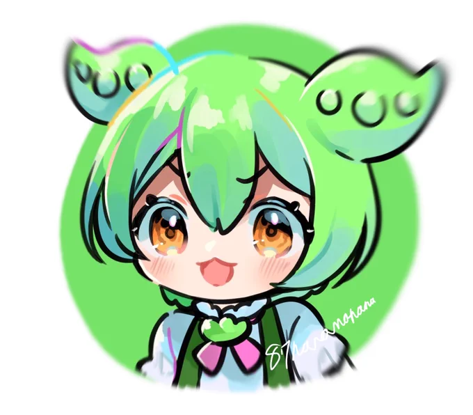 ずんだもん落書きなのだ
