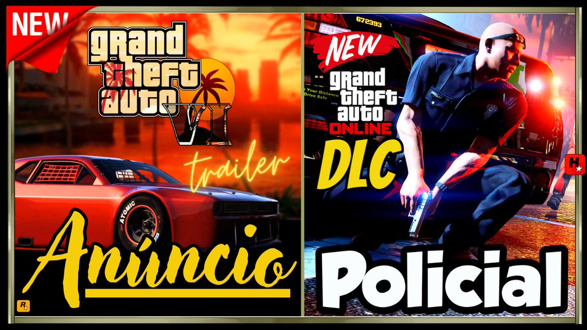 huntersplayers's tweet photo. 1º Trailer GTA 6 Anúncio GTA VI + NOVA DLC GTA V Online Policia e Ladrão... https://t.co/FTF8EodUyo #GTA6 #gtav #GTAOnline #gta5 #gta #GrandTheftAutoVI #GrandTheftAutoV #update #huntersclan https://t.co/mXaWlMQBiP