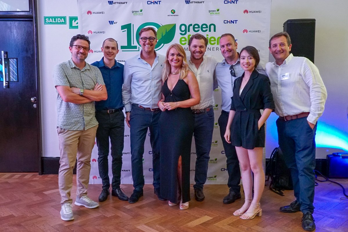 WattkraftIberia's tweet photo. 🎉¡Felices 10 años, #GreenEfficient!🎉 Desde aquí en Wattkraft Iberia estamos orgullosos de caminar a su lado y esperamos muchos más años de colaboración exitosa. Feliz aniversario, vamos por otros 10 años más de éxito y crecimiento conjunto. ☀️🌱 https://t.co/jwM7b6kC94
