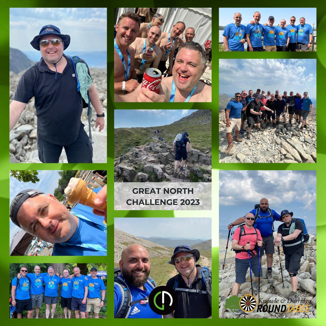 GambitNash's tweet photo. Making a difference for mental health!🌟

Mark and the group of other incredible gents from the Knowle and Dorridge Round Table rallied together, completing the Great North Challenge and raised an outstanding £1,536.25 for a variety of mental health charities 🏃‍♂️💙 https://t.co/mMSkmnxnSs