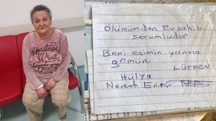 Sarıyer’de, vefat eden eşinin 5 bin TL'lik emekli maaşıyla geçinmeye çalışan Hülya Nevzat Erinç, 3 bin lira olan kirasını 10 bin liraya çıkarmak isteyen ev sahibine itiraz edince evden çıkartıldı. 

• Bunun üzerine yeni bir ev bulamayan Erinç, bileklerini kesip ilaç içtikten