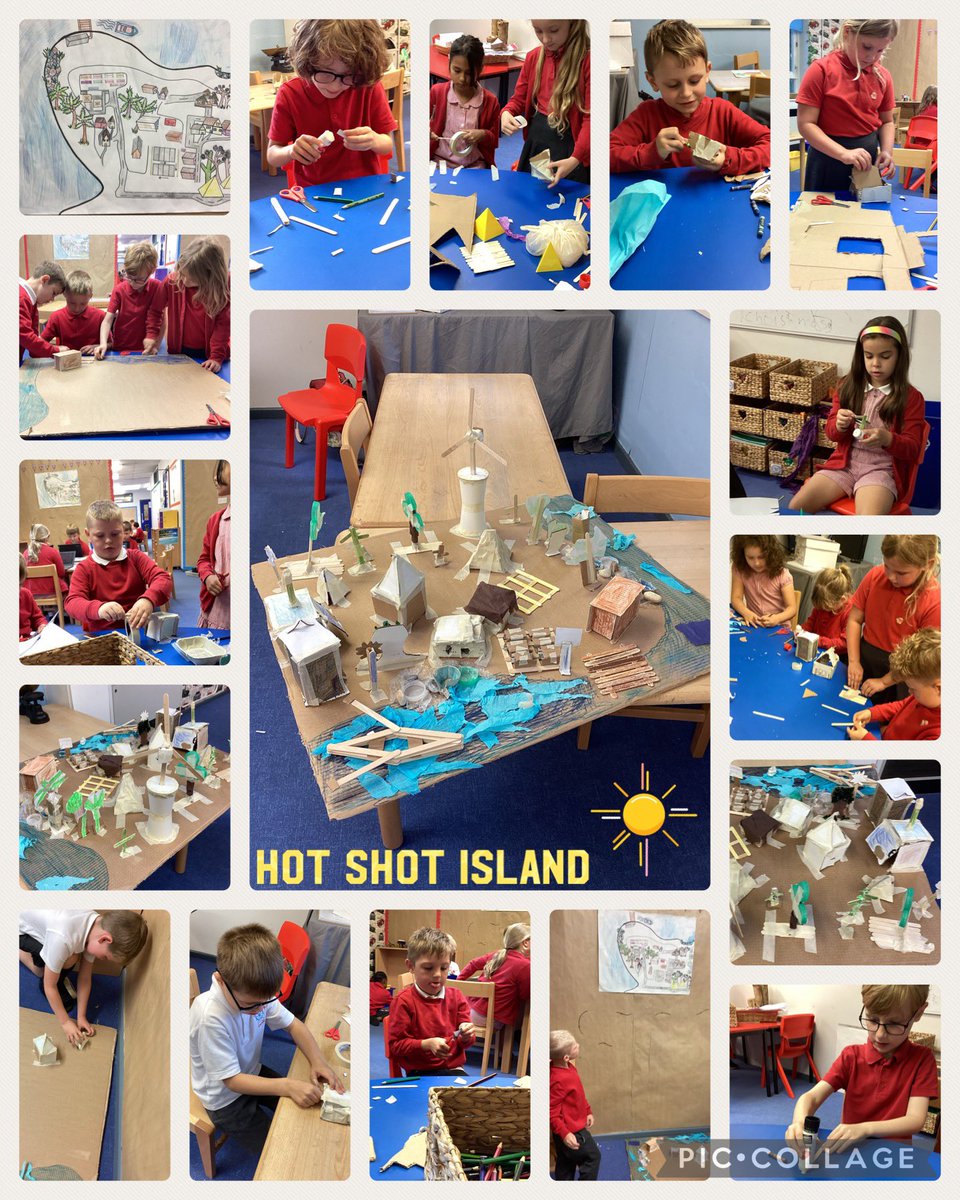 Welcome to Hot Shot Island 🌴🌵☀️ Chestnut class have used their imagination, creativity and problem solving skills to complete a 3D replica of their island design. And what an amazing job they did! 🤩
<a href="/MillbrookP/">Millbrook Primary</a> #teammillbrook