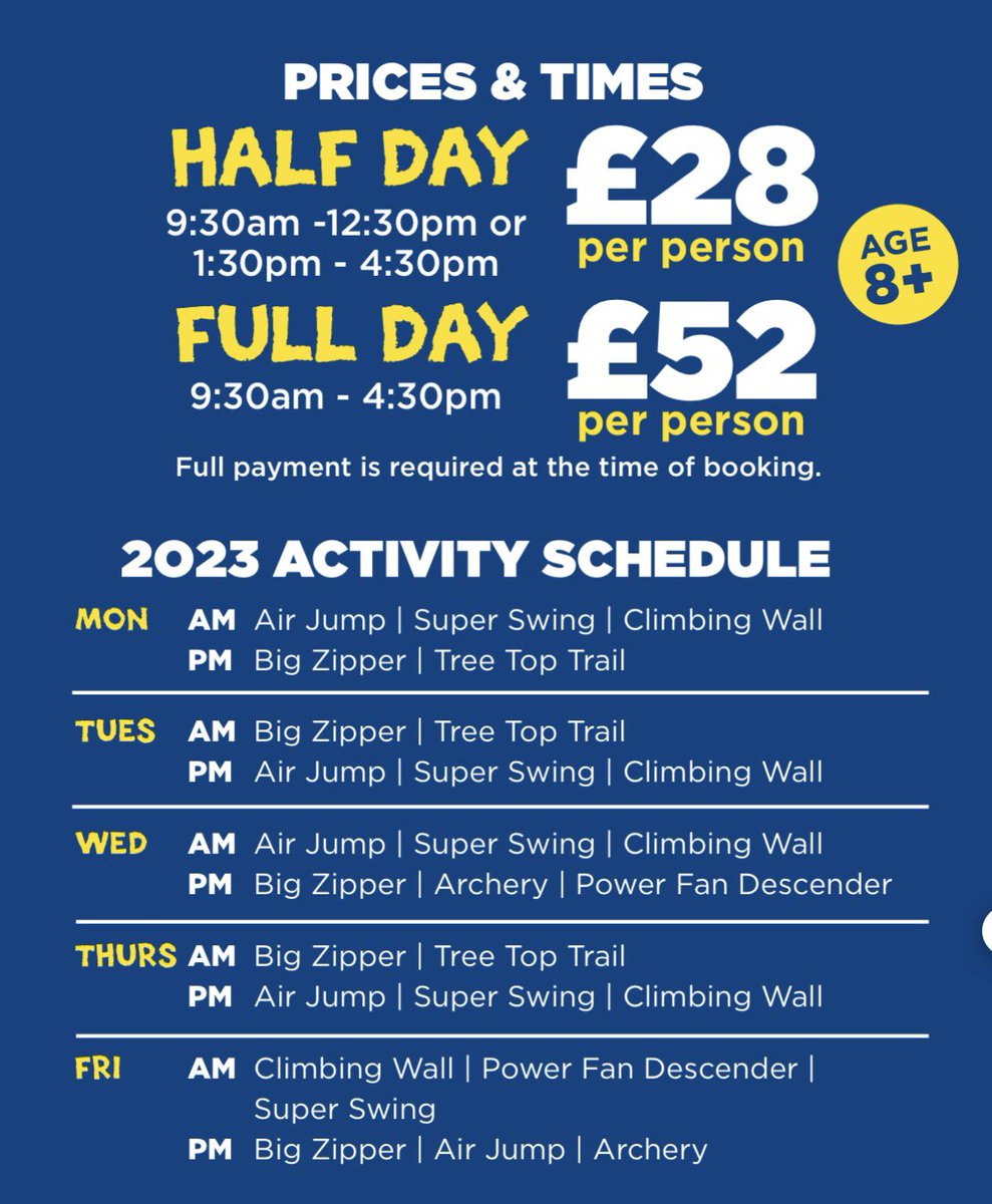 Hilltop Summer Family Adventure Days are back from next week!!! 
Call 01263 824514 to book your space! 
#familyfun #daysout #summerholidays #northnorfolk