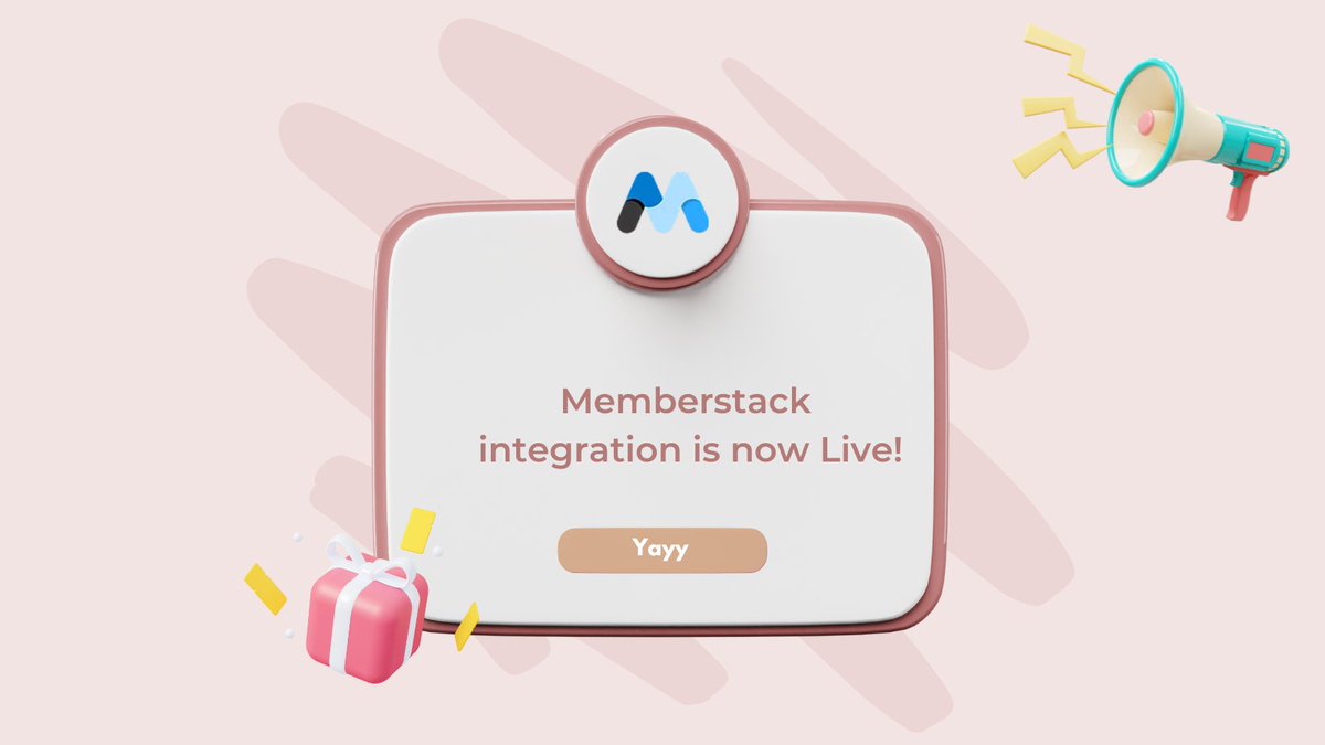 IntegratelyApp's tweet photo. Now integrate @Memberstack with 1075+ apps with just one click using Integrately!
And because it's so easy to use, you'll be up and running in no time.
#1ClickIntegrations #NoCode https://t.co/8XLFdi9JO7