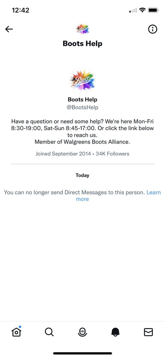 Lucinda__May's tweet photo. @BootsHelp Hello, it doesn’t allow me to? https://t.co/4ZE1YVCnsd