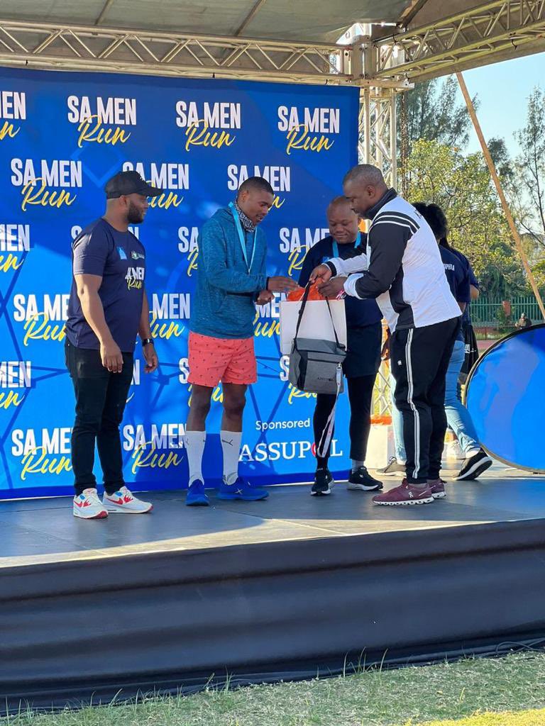 SAMENRUN's tweet photo. Thank you to all our participants. The first instalment of #SaMenRun was a major success.

#IndodaEvikelayoIyaphila #MenAgainstGBV https://t.co/MnTrsu37Mf