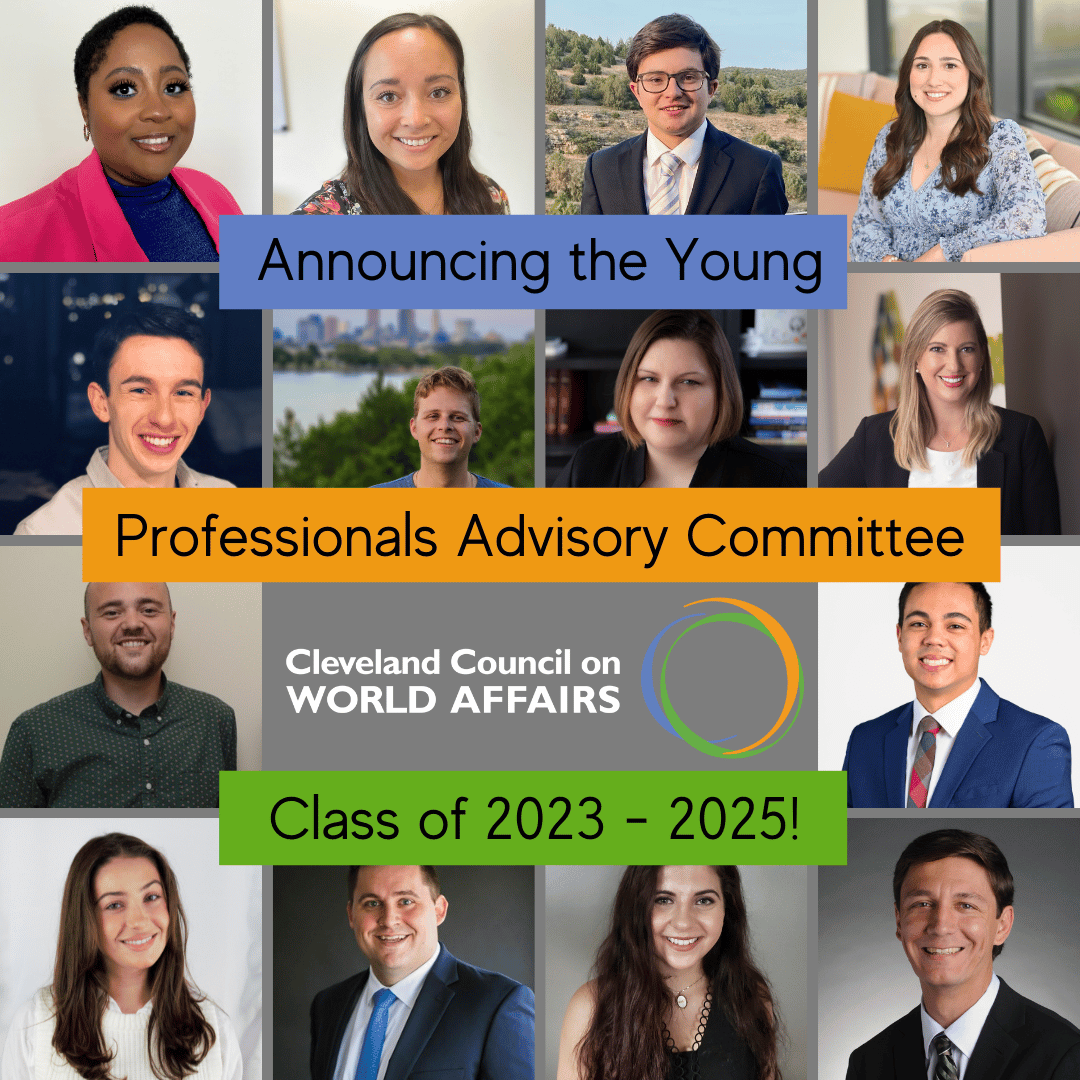 CleWorldAffairs's tweet image. CCWA is excited to welcome fourteen new members to our Young Professionals Advisory Committee to serve as community ambassadors and continue to foster global engagement in Northeast Ohio! 🌎

#Leadership #YoungProfessionals #CCWA