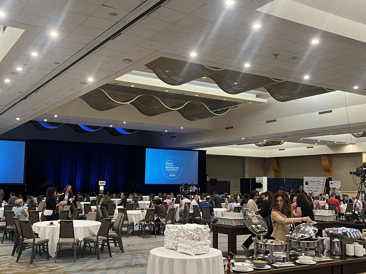 ARMA_INT's tweet photo. Welcome to the first day of ARMA Canada Information Conference 2023! We have an amazing lineup of speakers, education and fun planned for you today. Get ready for an unforgettable day! #ACIC23 #ARMA https://t.co/6npj7L0dxD