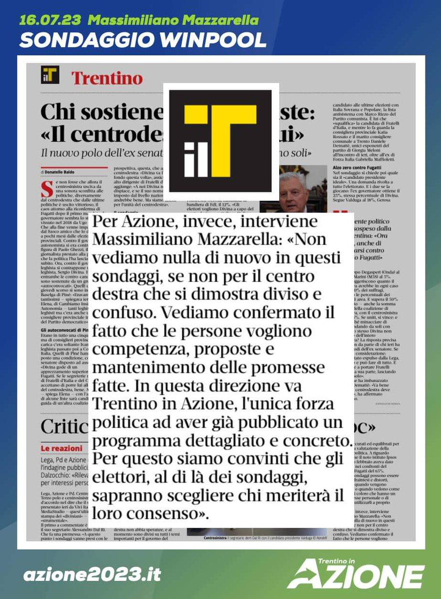 Massimiliano Mazzarella (@maxmazzarellatn) on Twitter photo 