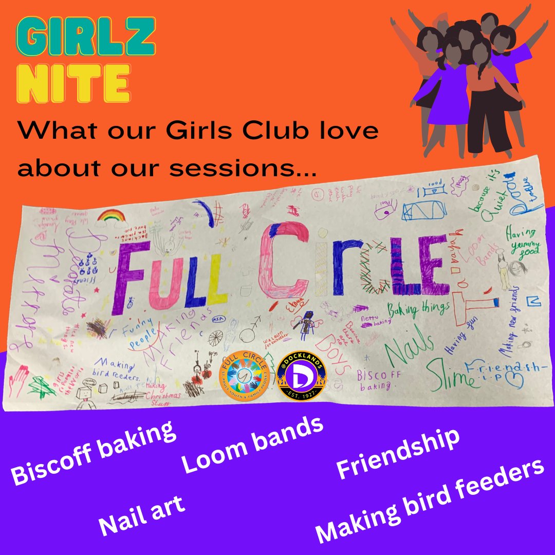 🎨 We do all sorts of fun and creative activities at Girlz Nite – here are a few of the things the girls told they enjoy about our sessions!

Remember, sessions are not on this week, but we’ll be back next week (Monday 24th July).

#StPaulsBristol #BristolYouth #BristolKids