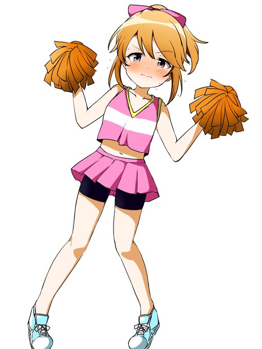 #結城晴誕生祭2023
( ' ∪ ` *)再掲ですがチア晴ちゃんをば 