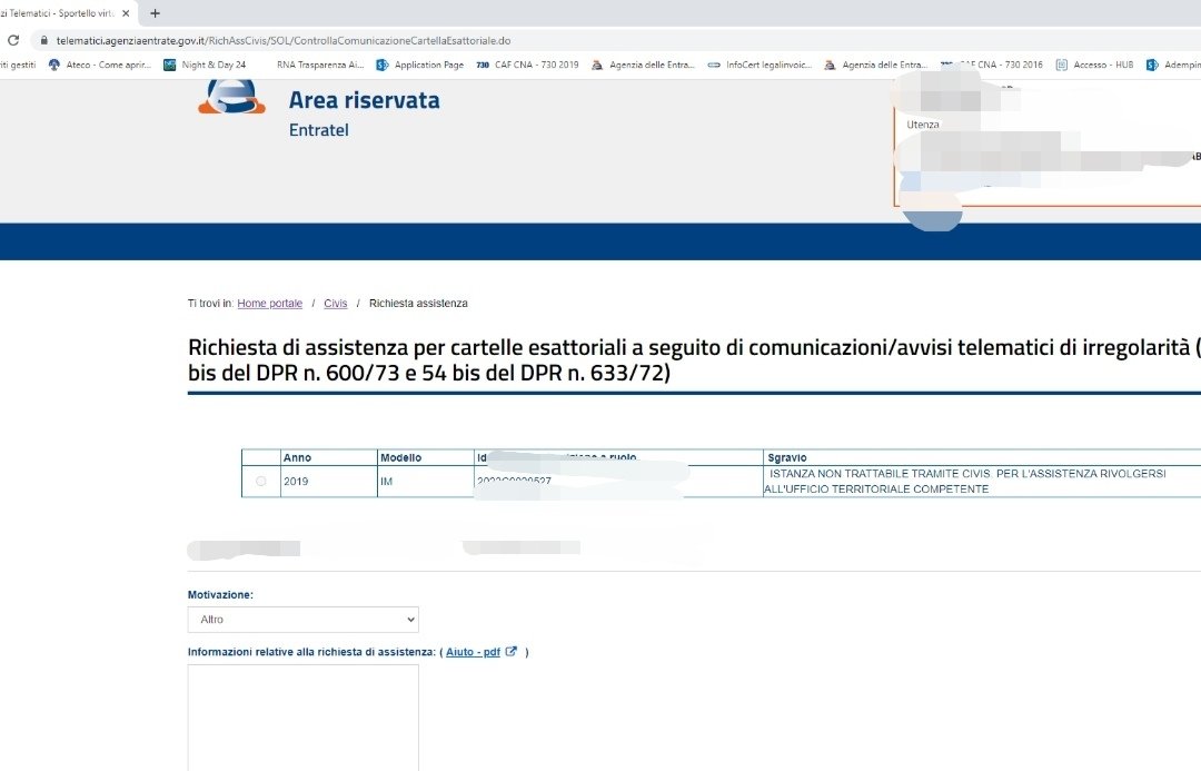 EBamusement's tweet photo. @Mandolesi_Giu Idem devo fare sgravio io perché fatta da associazione tramite #Civis non l'accetta. Però anche questi continui errori di @Agenzia_Entrate causati da segnalazione (errata) di @AdmGov 👇👇👇 https://t.co/9odZsN7u6d
