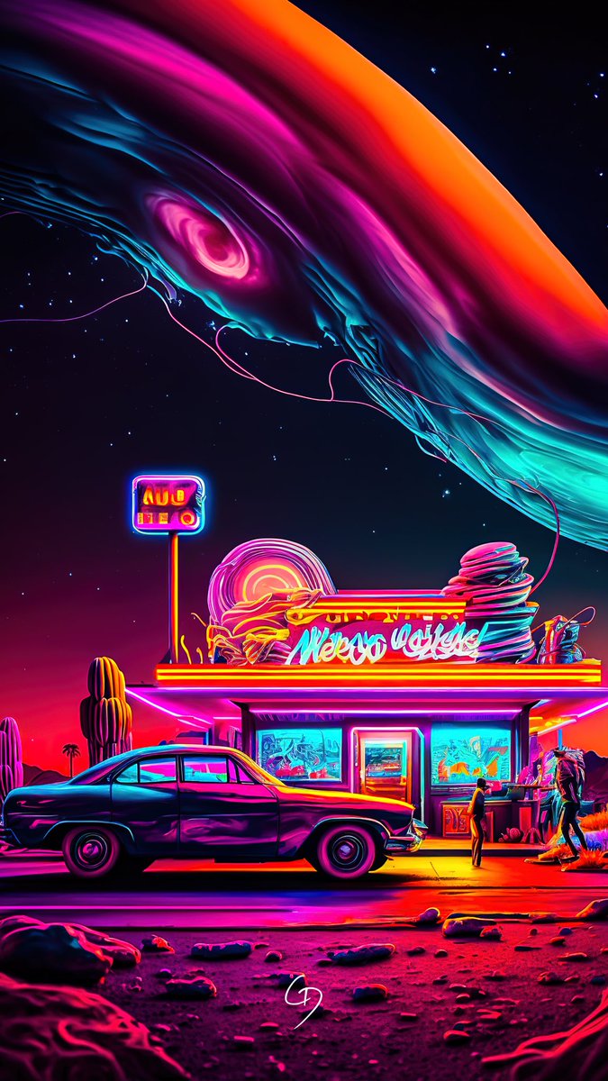 gregorydreams's tweet photo. Gm my friends! Take an intergalactic pit stop this week :) https://t.co/MMwo55epDY