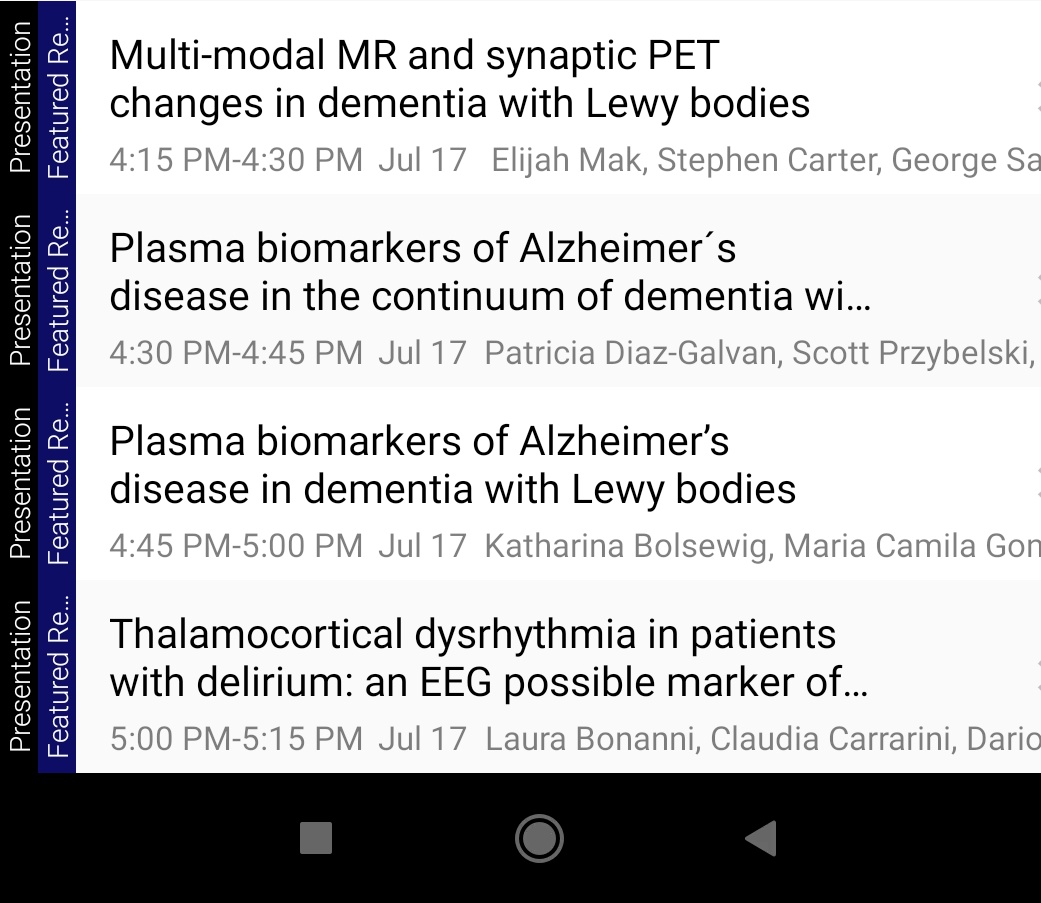 Today at 16:15, don't miss our FRS on Dementia with Lewy Bodies #AAIC2023 #LBD @LBDPIA @LBDAssoc @lbsorg @CAR_Karolinska @LauraBonanni6 @PatriciaDG_PhD