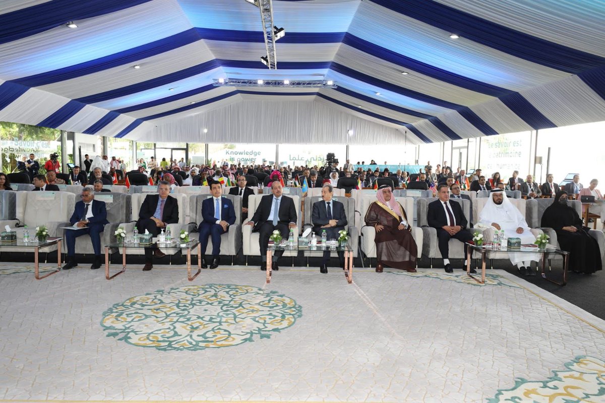 NAUSS_SA's tweet photo. بحضور وزير العدل المغربي عبد اللطيف وهبي، وبمشاركة خبراء من الدول العربية والمنظمات الدولية ذات العلاقة، انطلاق أعمال ملتقى "الثقافة والفنون ودورهما في مكافحة الجريمة والتطرف" الذي تنظمه #جامعة_نايف_العربية في العاصمة المغربية #الرباط على مدى 3 أيام بالتعاون مع #الإيسيسكو، ومكتب #الأمم_المتحدة المعني بالمخدرات والجريمة، في إطار تنفيذ الجامعة للخطةُ الإعلاميةُ العربيةُ للتوعية الأمنية والوقايةِ من الجريمة، والخطط المرحلية لبنود الإستراتيجية العربية لمكافحة الإرهاب، بهدف إبراز أهمية المحتويات الثقافية والفنية في دعم التعايش بين الأفراد والشعوب والحضارات في مكافحة #الإرهاب.