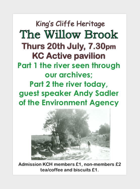 Willow Brook flows from Corby all the way to the Nene near Fotheringhay - one of the most important water courses in #RockinghamForest.  A really interesting evening coming up
<a href="/HeritageFundM_E/">The National Lottery Heritage Fund Midlands & East</a> <a href="/NTelegraph/">Northants Telegraph</a> <a href="/CorbyRadio/">Corby Radio 96.3 FM</a> <a href="/Mercury1712/">Stamford Mercury</a> 
More about the brook- rockinghamforest.org.uk/rivers