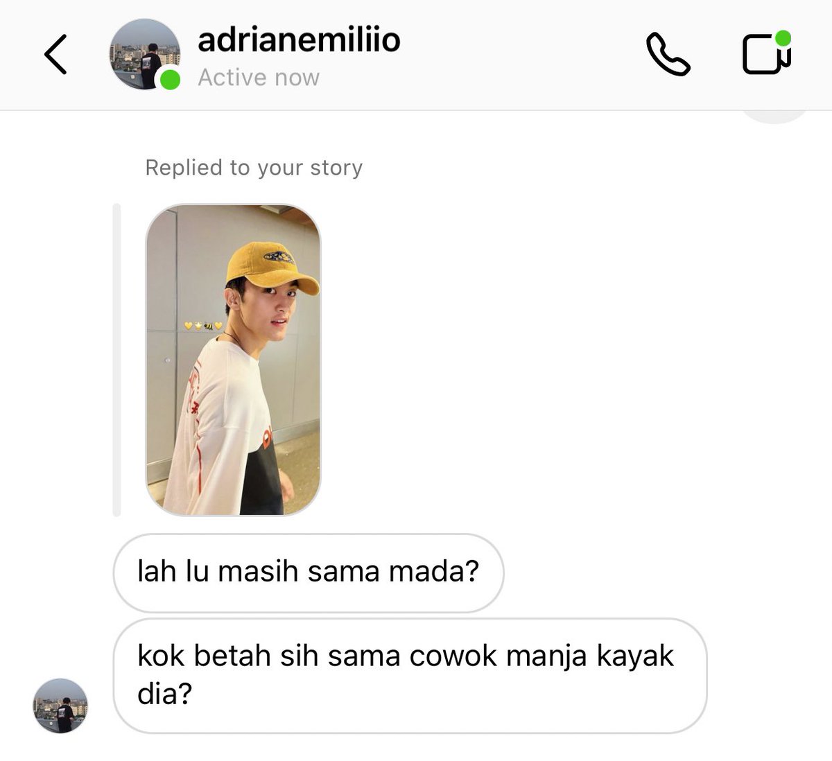 soursyale's tweet photo. mada and someone

—— mark lee few tweets au
by soursyale https://t.co/7IygPBHYUi