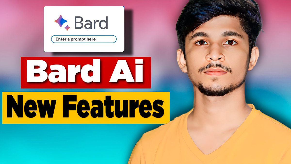 pratap_techPlus's tweet photo. #bardai Google Bard ai New features 🔥| Full details
https://t.co/xYij0NV1wq via @YouTubeIndia https://t.co/lulLInk7W0