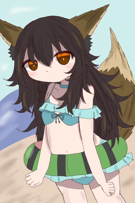 これは水着きつね