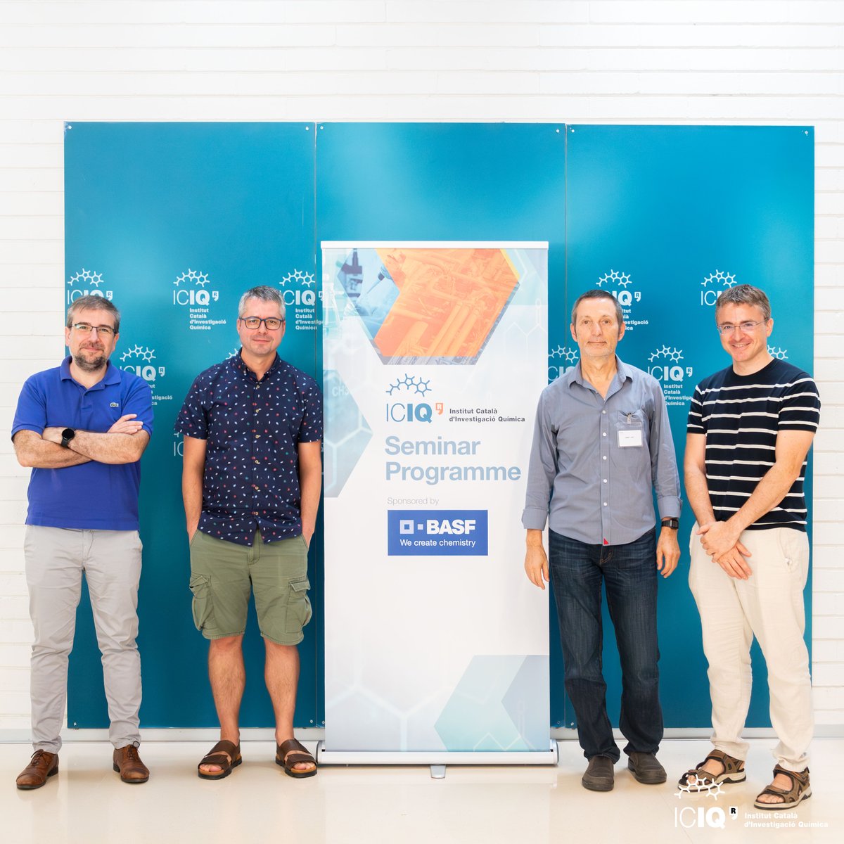 #ICIQSeminar 

👏Thank you Prof. Vladimir Gevorgyan <a href="/GevorgyanLab/">Gevorgyan Lab</a> from <a href="/UT_Dallas/">UT Dallas</a> for delivering an outstanding seminar today on the advancements in the field of C-H functionalization methodologies

🔵Special thanks to our sponsor <a href="/BASF_ES/">BASF España</a>

<a href="/iCERCA/">Centres CERCA</a> <a href="/SOMM_alliance/">SOMM alliance</a>