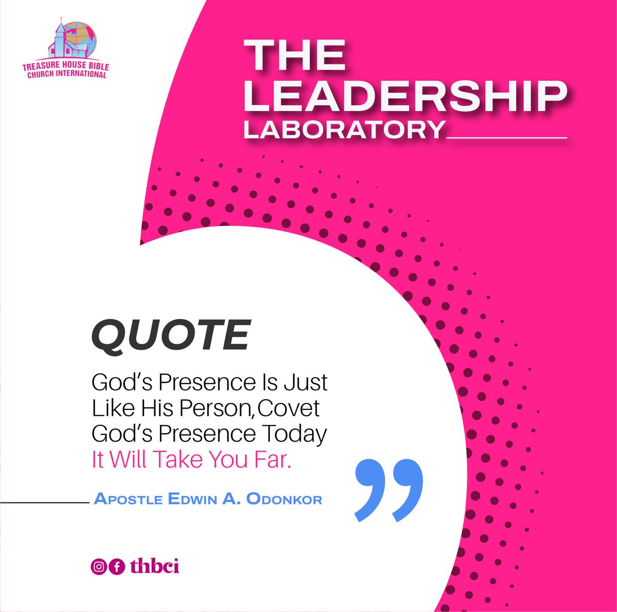 thbcii's tweet photo. The Leadership Laboratory 
#Apostleedwinodonkor #thbci https://t.co/Q4SGtTb9re