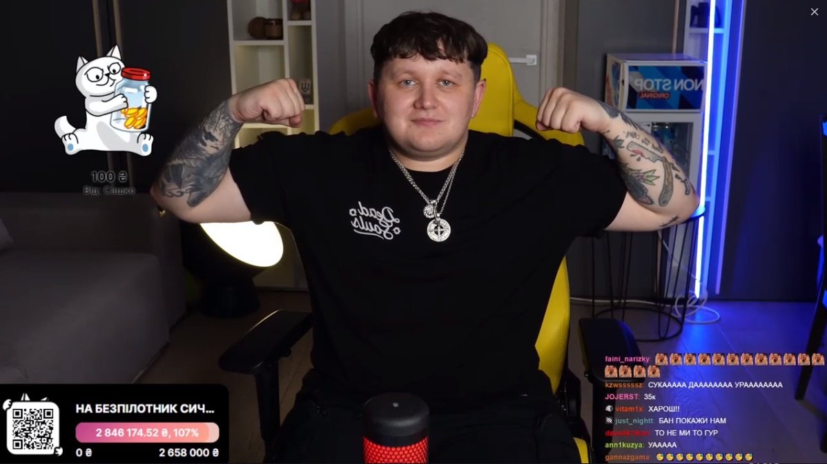 StreamsCharts's tweet photo. After 8 Hours of Stream, Ukrainian streamer Mykhailo "Leb1ga" Lebiga collected 8.3M UAH($227K) during a charity stream.🇺🇦

🎉It's a new record for the Ukrainian scene🎉

We've prepared an article talking all about it!👀
📰 Read now: https://t.co/rCGTRfc4o5
#Ukraine #Leb1ga