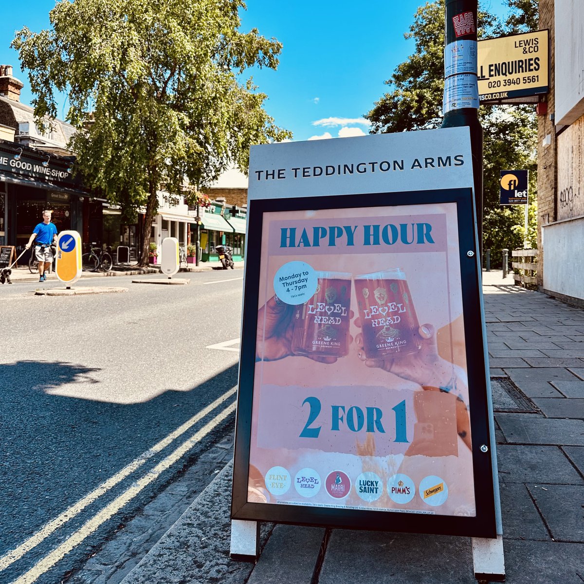 TeddingtonArms's tweet image. The day has finally arrived! Happy Hour is back today from 4pm!
Pop down to get your buy one get one free pint. 

#happyhour #flinteye #levelhead #aboard #britishsummertime #buyonegetonefree #teddington #highstreet