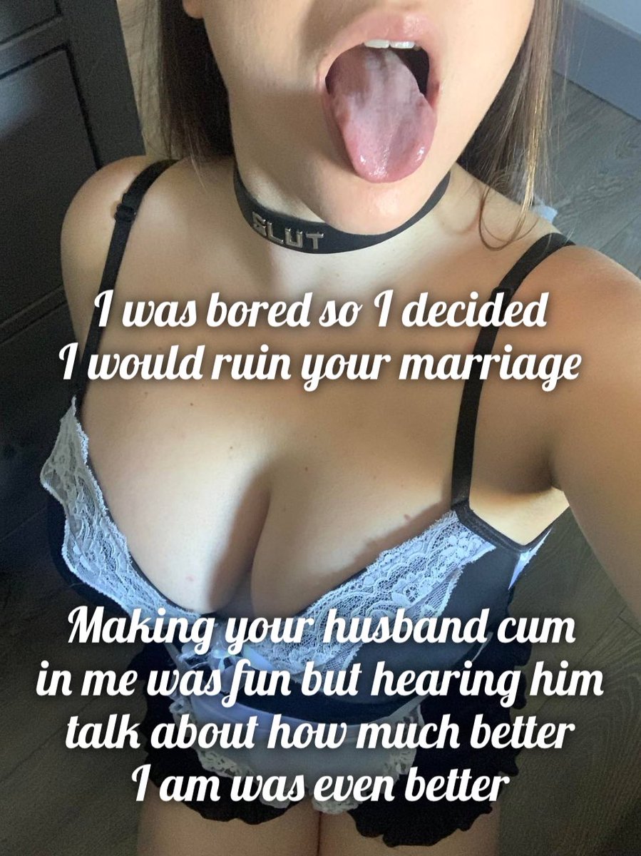 yrfantasy2's tweet photo. He wanted to divorce you right away after emptying his balls inside my tight pussy lol

#caption #captions #cheating #cheat #cuck #cuckckquean #teen #brat #bratty #homewreacking #femdom #daddy #ddlg #opendm https://t.co/c23JIsLv73