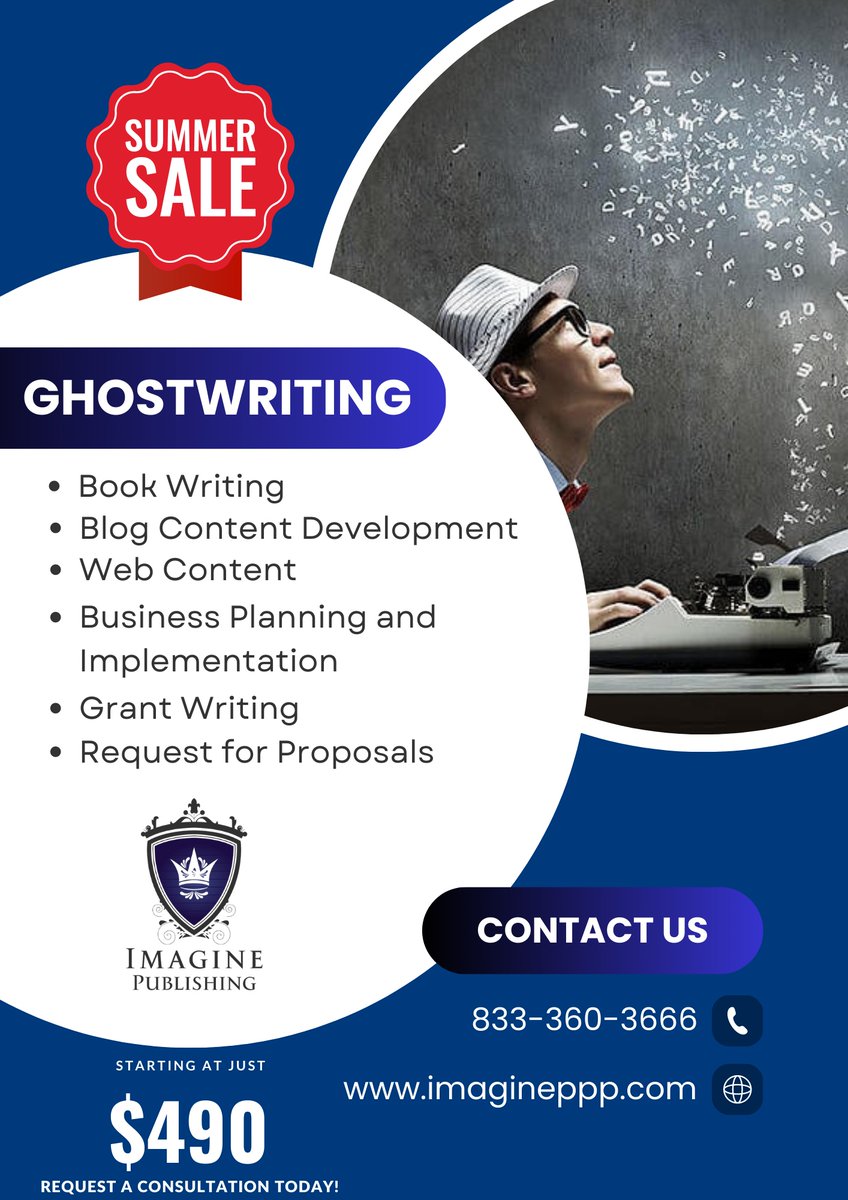 Send us a message for more details!

#publishing #book #publisher #financing #bookpublishing #writer #bookcreator #imagingpublishing #pathway #author #publishevent #amwriting #writerslife #publishingevent

For more information: imagineppp.com