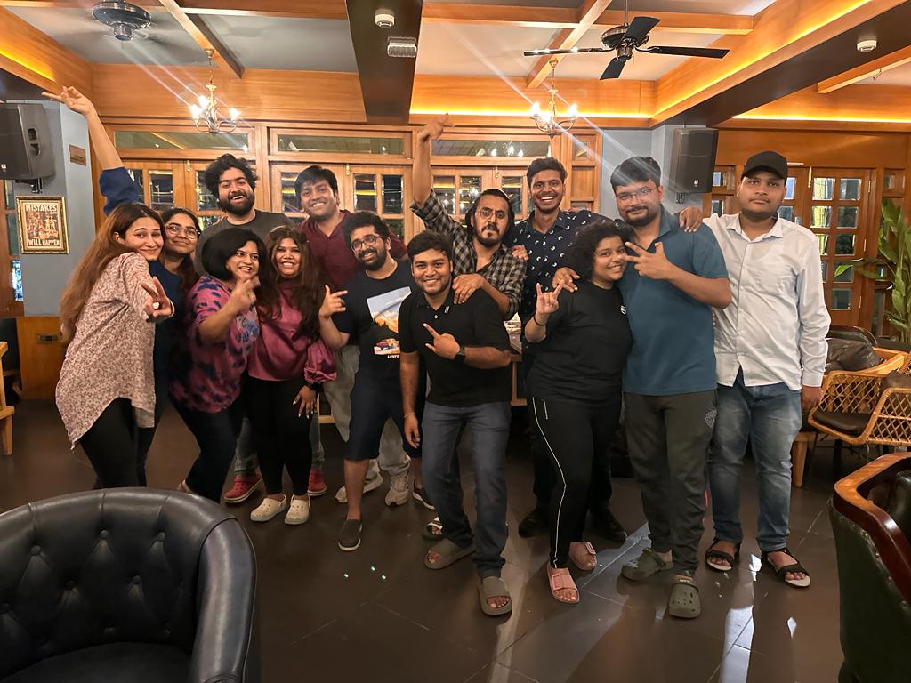 hypergro_ai's tweet photo. At #Hypergro, we dance to the beat of work-life balance! ๐ We've got the rhythm of hustle and fun down pat. ๐๐ Remember: Life's a party and work's the guest of honour!
#WorkHardPartyHarder #CultureVibes #HyperFamily @Tweets_by_RJ @nehasoman24 https://t.co/FGSNmhJGwl